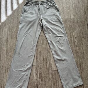 Soft jersey MR straight leg pants